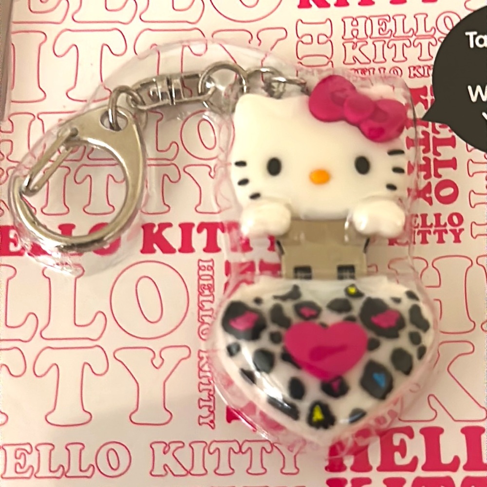 New Hello Kitty 8GB USB flash drive keychain Sanrio